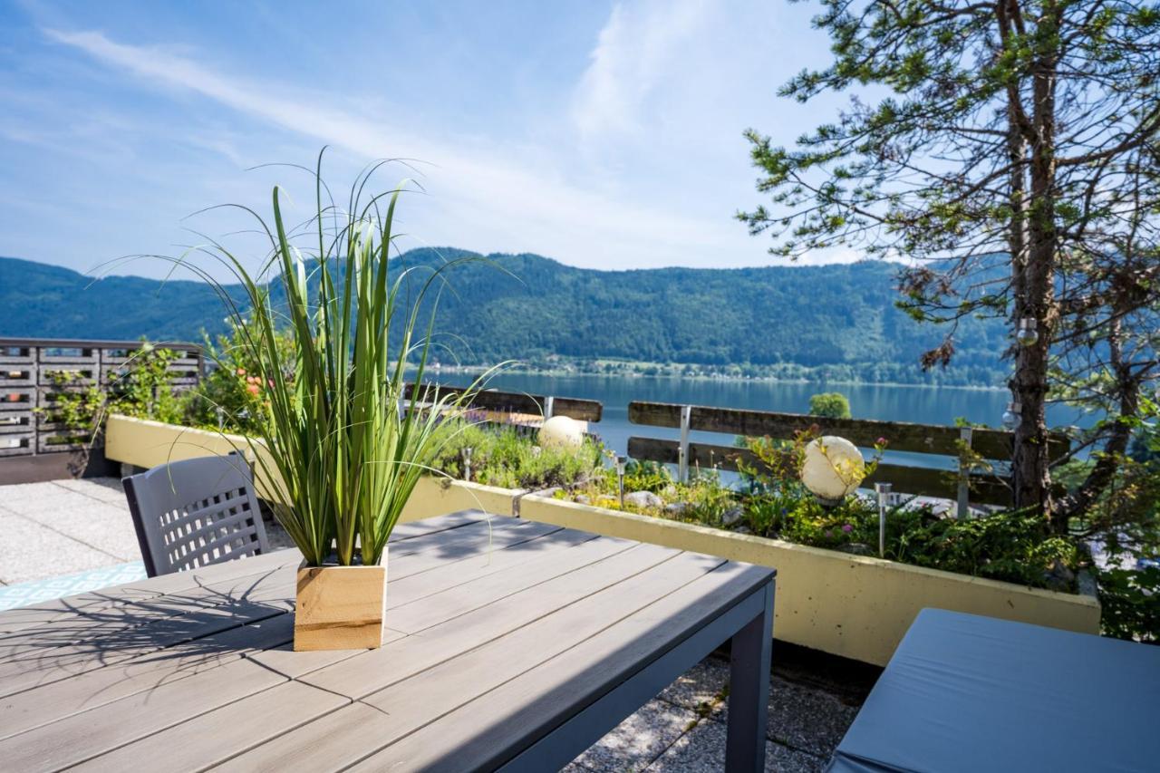 Wohnung Seeblick Sattendorf Buitenkant foto