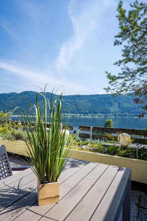 Wohnung Seeblick Sattendorf Buitenkant foto